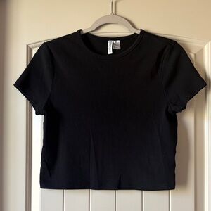 Divided Cropped T Shirt